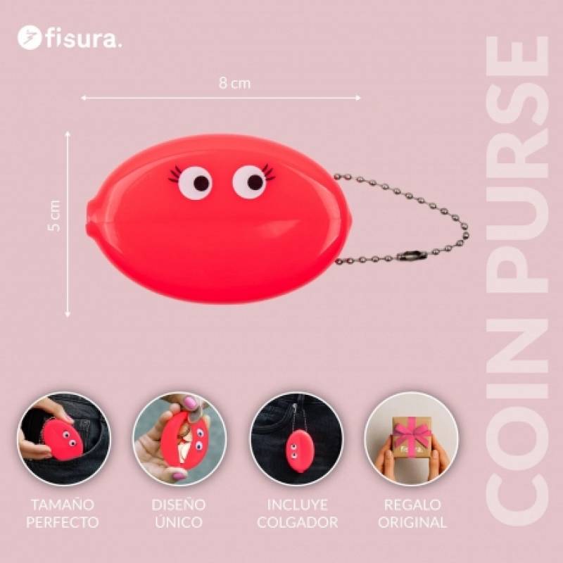 MONEDERO RETRO OJOS.