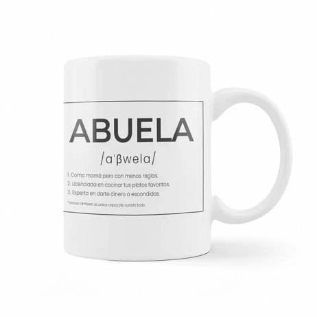 TAZA ABUELA