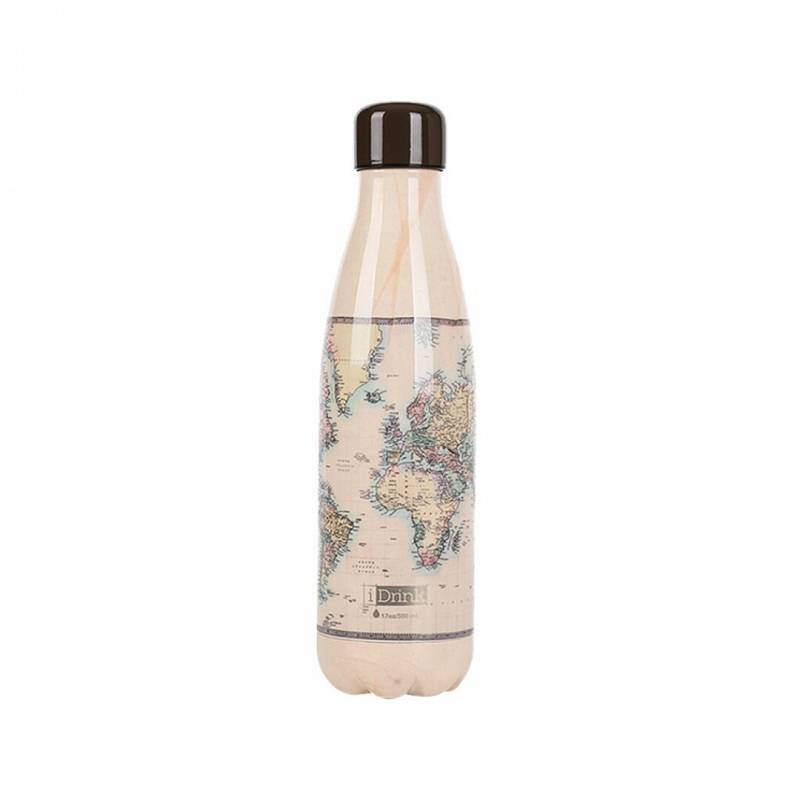 BOTELLA TRMICA MUNDO