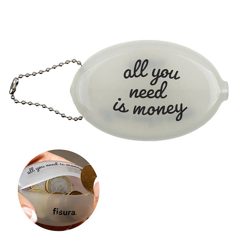 MONEDERO RETRO ALL YOU NEED IS MONEY.