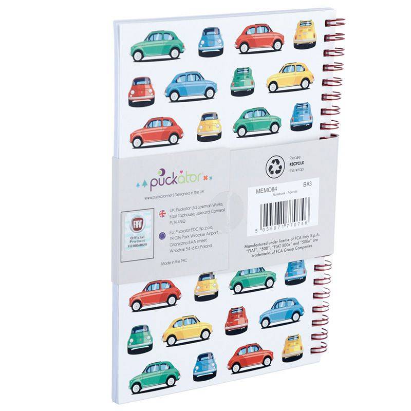 CUADERNO FIAT 500 RETRO.