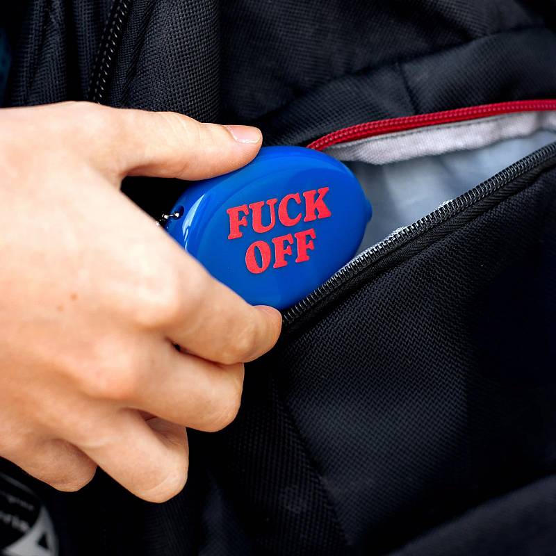 MONEDERO RETRO FUCK OFF.