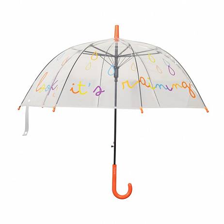 PARAGUAS INFANTIL LOOK ITS RAINING.