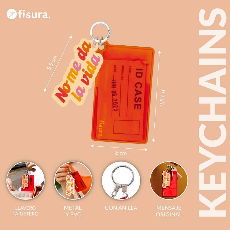LLAVERO PASAPORTE NO ME DA LA VIDA.