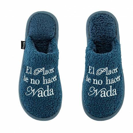 ZAPATILLAS EL PLACER DE NO HACER NADA.