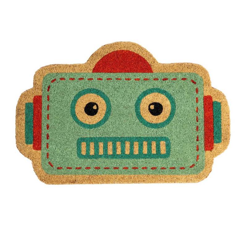 FELPUDO ROBOT AZUL.
