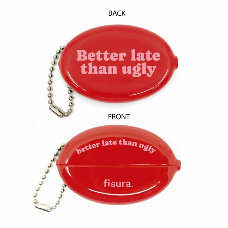 MONEDERO RETRO BETTER LATE THAN UGLY.