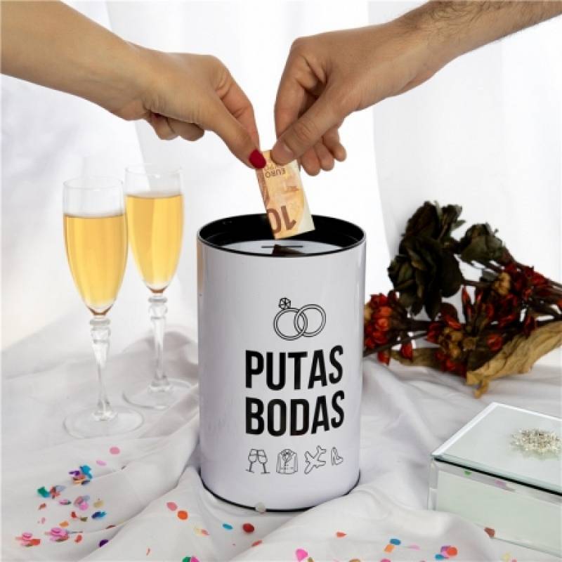 HUCHA PUTAS BODAS