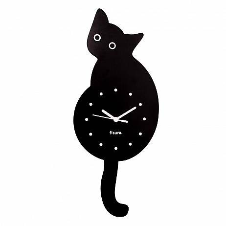 RELOJ GATO NEGRO