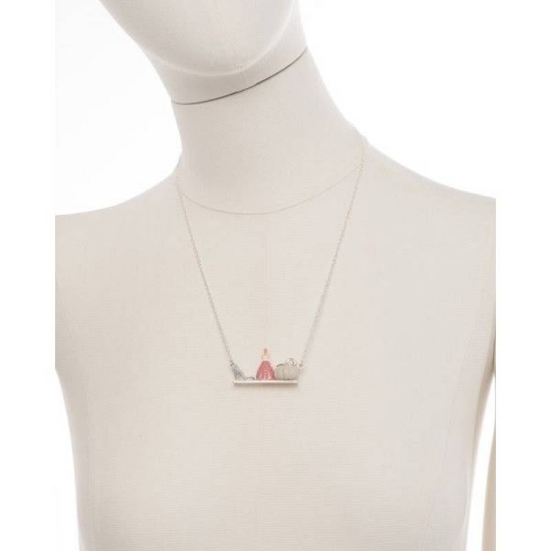 COLLAR LA CENICIENTA ZAPATO CRISTAL CALABAZA N2