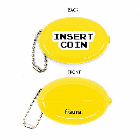 MONEDERO RETRO INSERT COIN