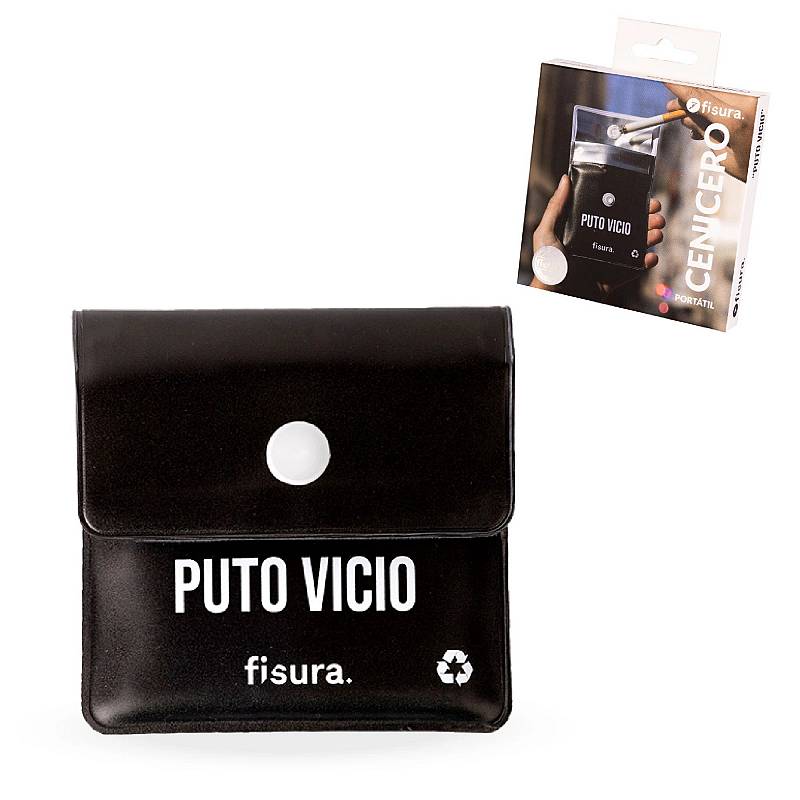 CENICERO PORT�TIL PUTO VICIO.
