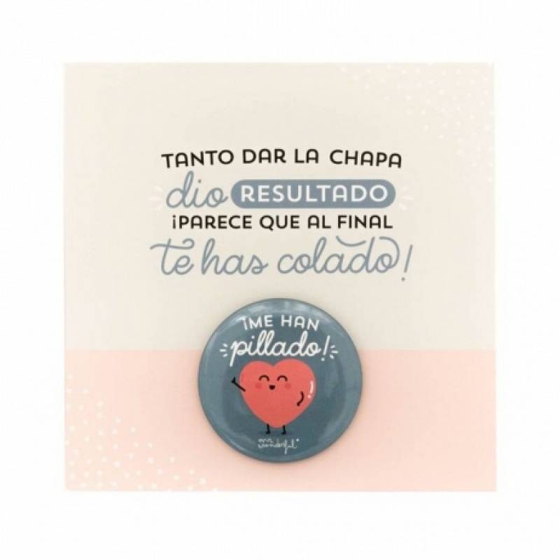 POSTAL Y CHAPA. PARECE QUE AL FINAL TE HAS COLADO!