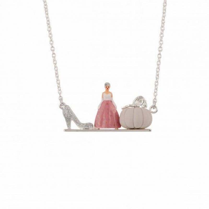COLLAR LA CENICIENTA ZAPATO CRISTAL CALABAZA N2