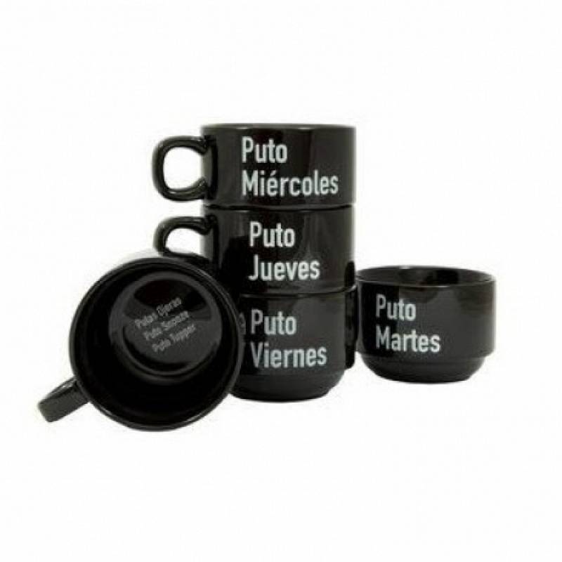 TAZAS PUTA SEMANA. 