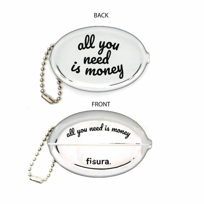 MONEDERO RETRO ALL YOU NEED IS MONEY.