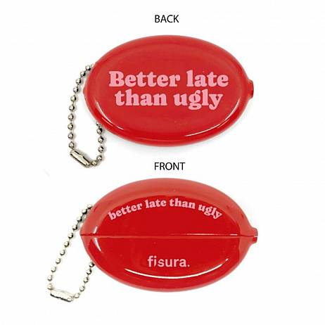 MONEDERO RETRO BETTER LATE THAN UGLY.