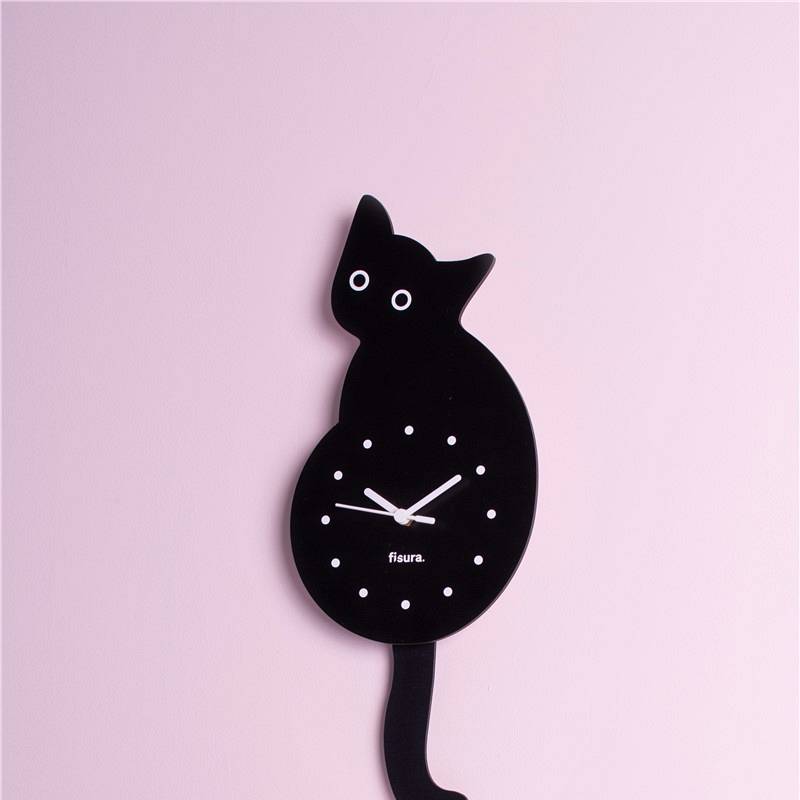 RELOJ GATO NEGRO