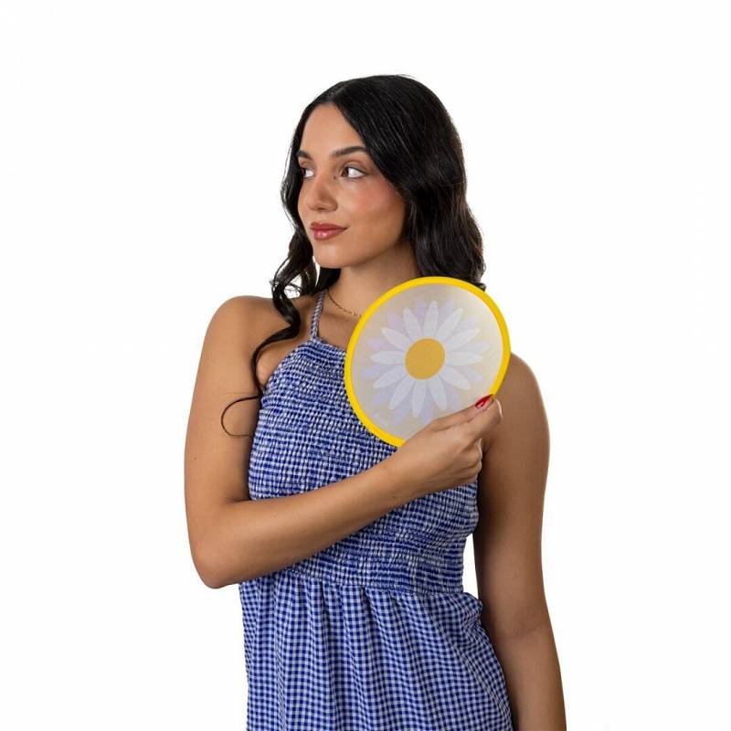 ABANICO PLEGABLE MARGARITA.