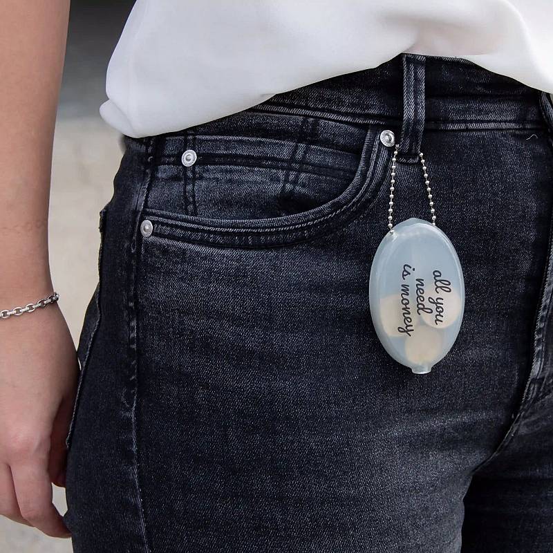 MONEDERO RETRO ALL YOU NEED IS MONEY.