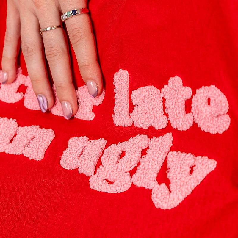 TOTE BAG BETTER LATE THAN UGLY.