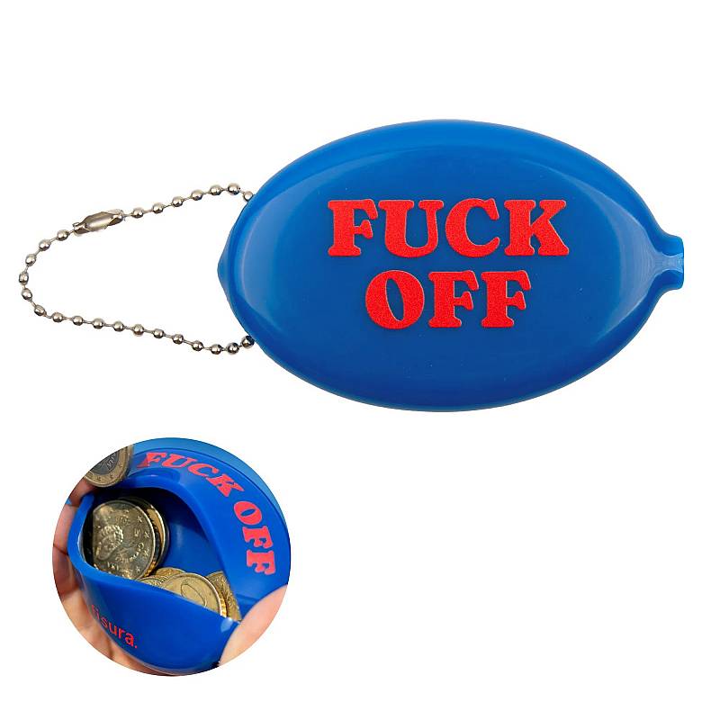 MONEDERO RETRO FUCK OFF.