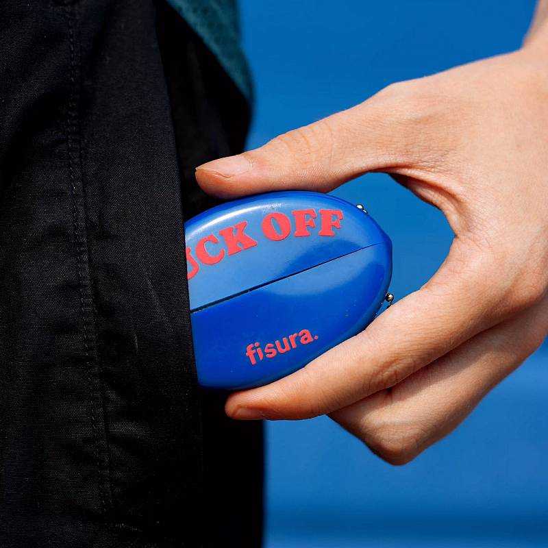 MONEDERO RETRO FUCK OFF.