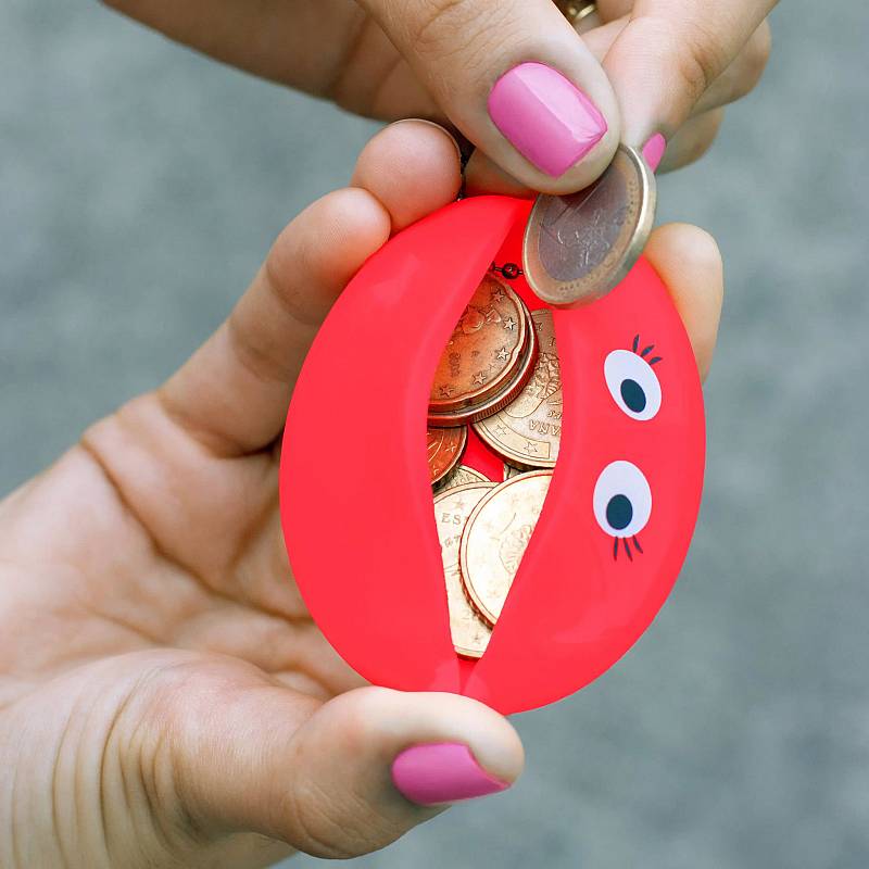 MONEDERO RETRO OJOS.