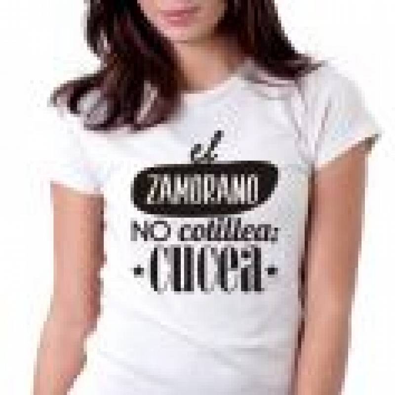 CAMISETA EL ZAMORANO NO COTILLEA, CUCEA