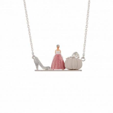 COLLAR LA CENICIENTA ZAPATO CRISTAL CALABAZA N2
