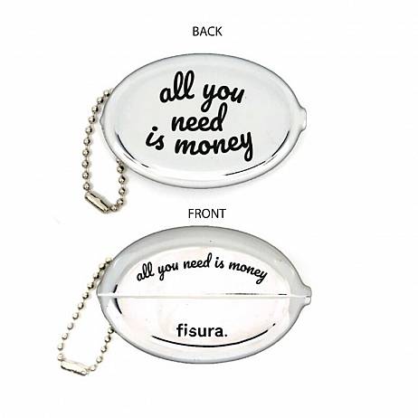 MONEDERO RETRO ALL YOU NEED IS MONEY.