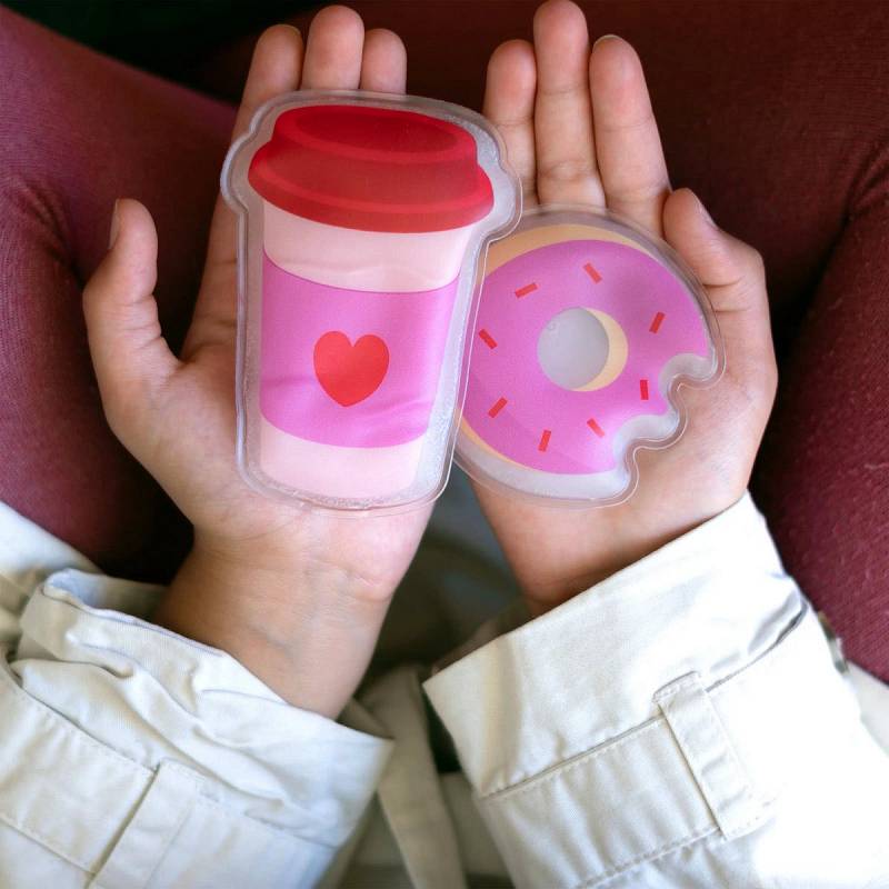 PACK 2 CALENTADORES MANOS TERMO Y DONUT