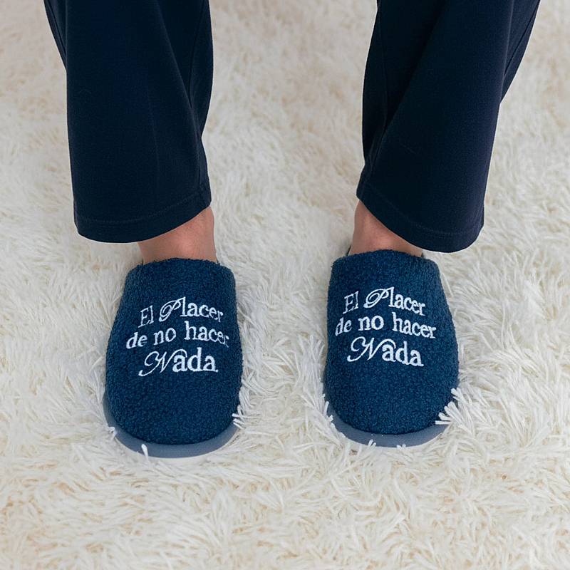 ZAPATILLAS EL PLACER DE NO HACER NADA.