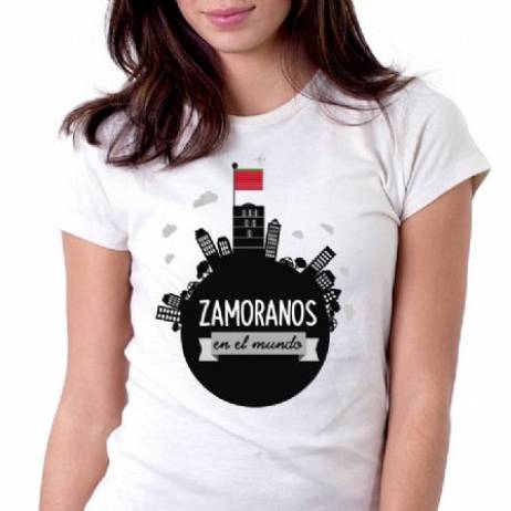 CAMISETA ZAMORANOS EN EL MUNDO