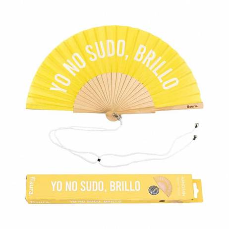 ABANICO YO NO SUDO, BRILLO.