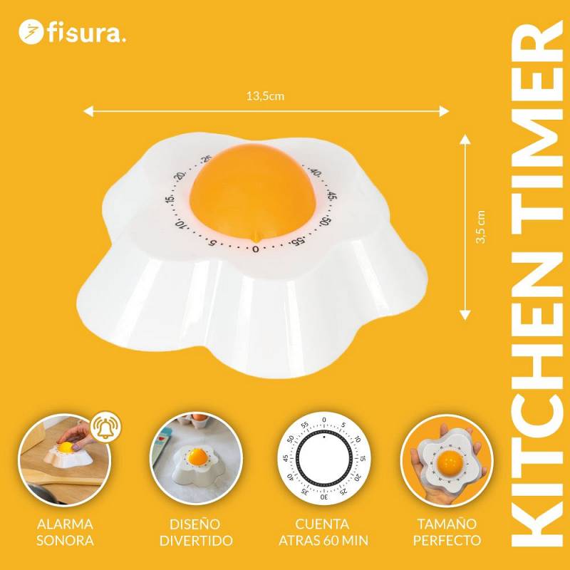 TEMPORIZADOR DE COCINA HUEVO.