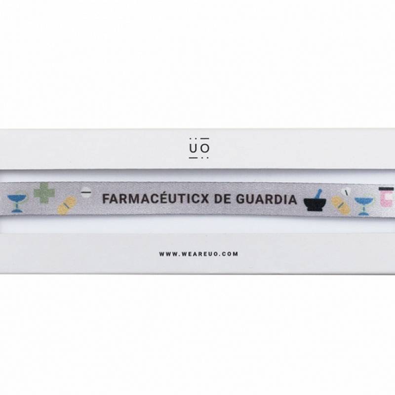 PULSERA FARMACUTIC@ DE GUARDIA.