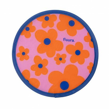 ABANICO PLEGABLE FLORES