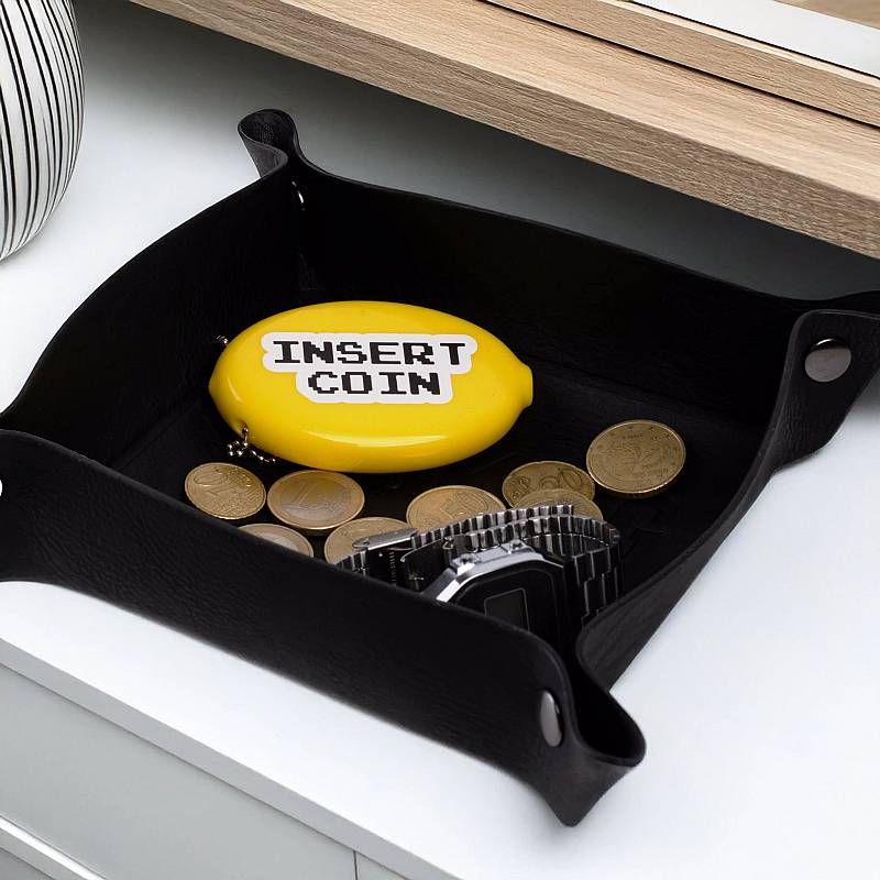 MONEDERO RETRO INSERT COIN