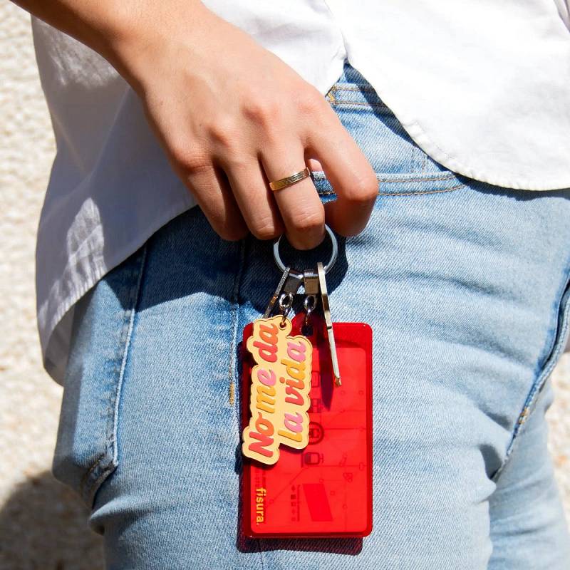 LLAVERO PASAPORTE NO ME DA LA VIDA.